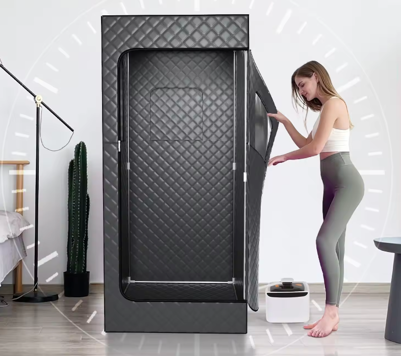 IceBearHungry – Kompakt Gőz Szauna 1000W 2.6L